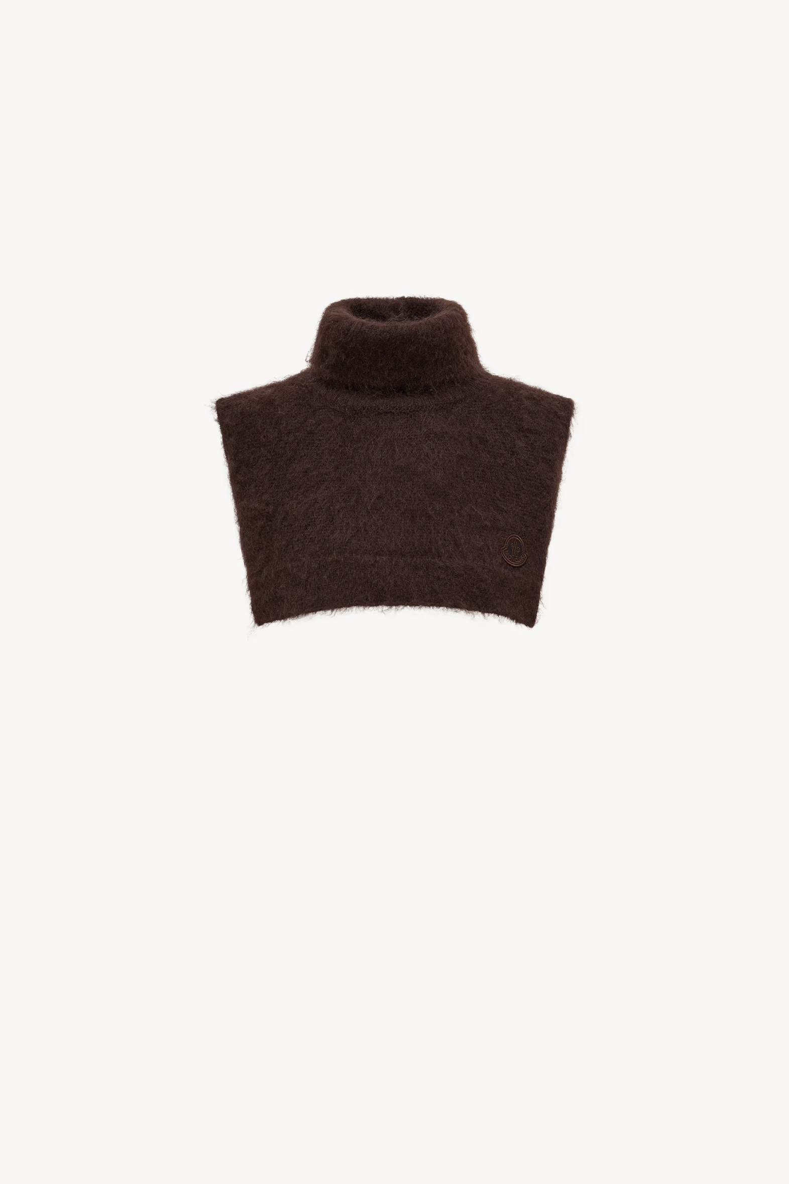 Mohair & Wool Blend Bib Women Dark Brown Moncler 0